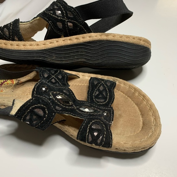 Ladies leather sandals - Picture 3 of 4